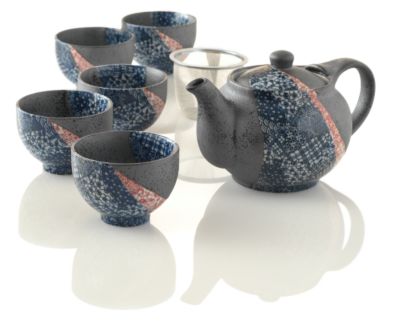 Kimono Patchwork Teapot Set